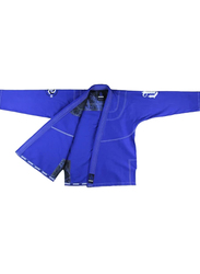 War Tribe A0 Ice Weave Gi Judo Kimono, Blue