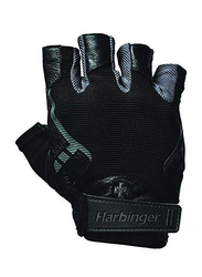 Harbinger Pro Gloves for Men, Medium, Black