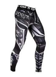 Venum Gladiator 3.0 Spats Leggings for Men, Medium, Black/White