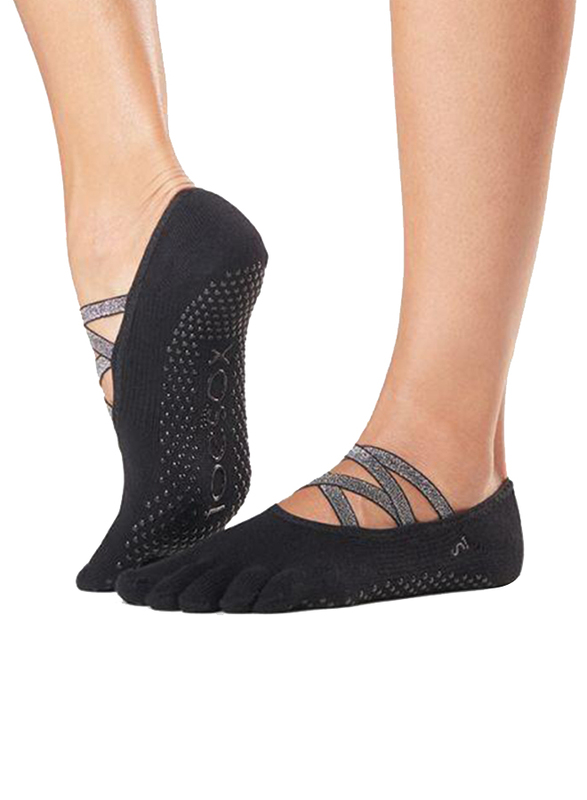 

Toesox Elle Full Toe Socks, Medium, Heartbreak