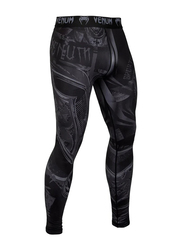 Venum Gladiator 3.0 Compression Leggings for Men, Small, Black