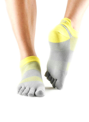 Toesox Lolo Sport 4AM Socks, Small, Daylight