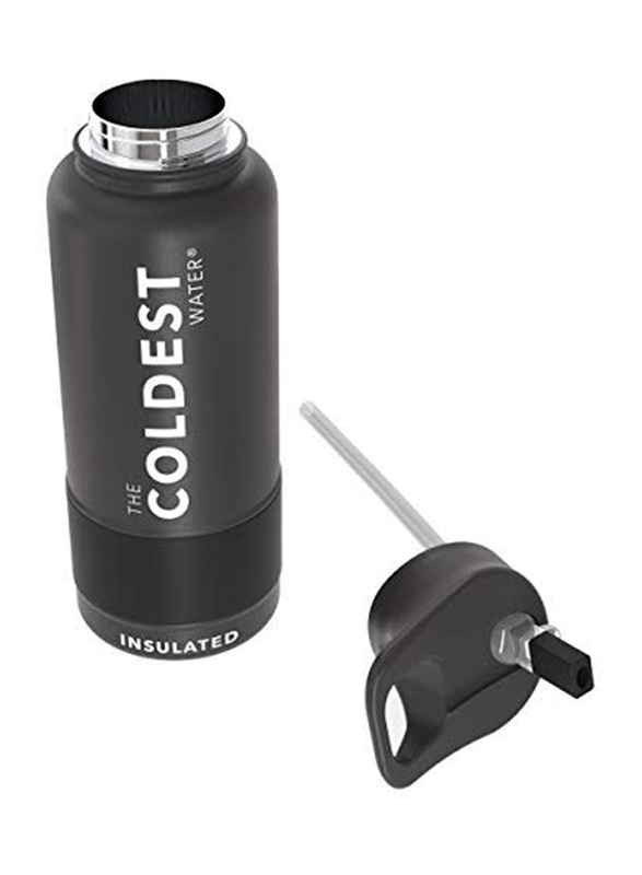 The Coldest Water 32oz Sports Insulated Bottle, Tactical Black