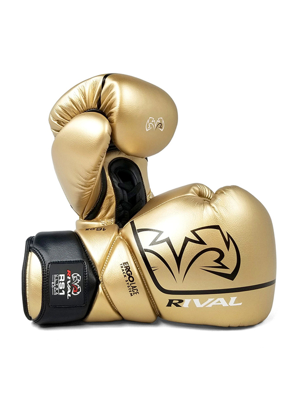 

Rival 14-oz RS1 2.0 Ultra Sparring Boxing Gloves, Gold