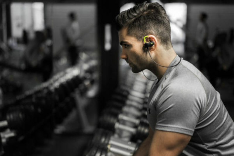 Miiego M1 Wireless In-Ear Sports Headphones, Neon Green