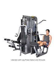 Inflight Fitness Liberator 4 Stack with Leg Press, Grey