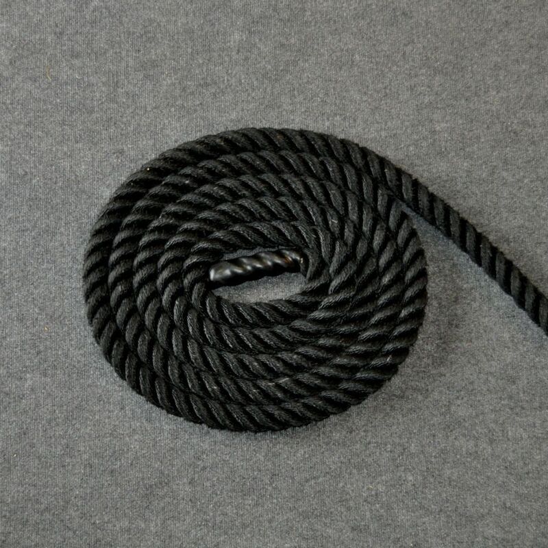 Purmotion Battling Rope, 30 Feet, Black