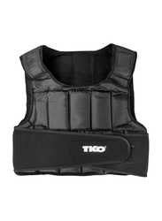 TKO Adjustable Weighted Vest, 20LBS, Black