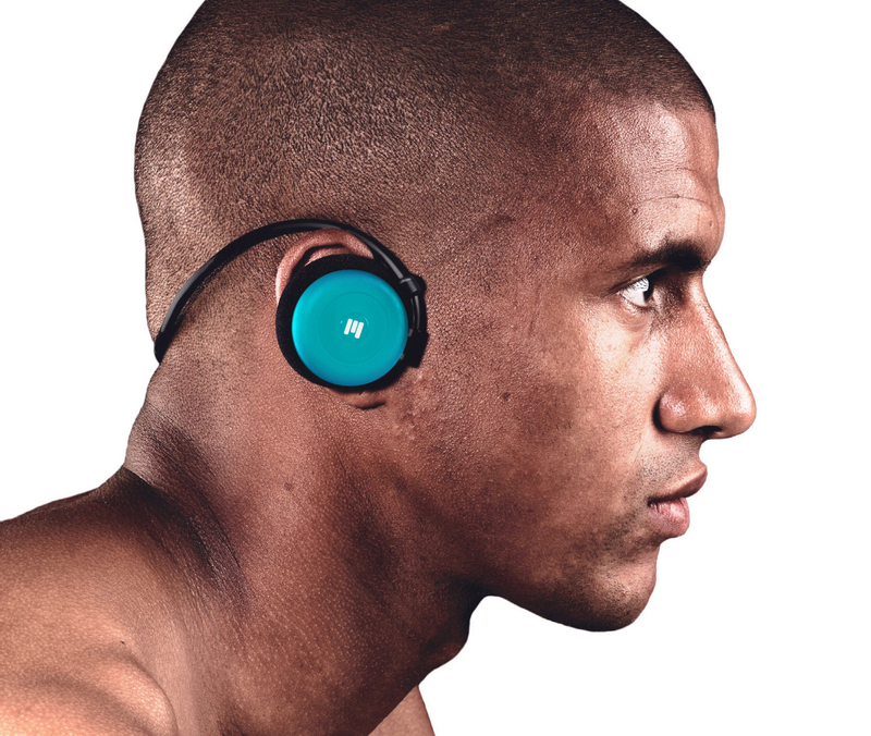 Miiego Al3 Limited Edition Wireless On-Ear Sports Headphones, Nordic Blue