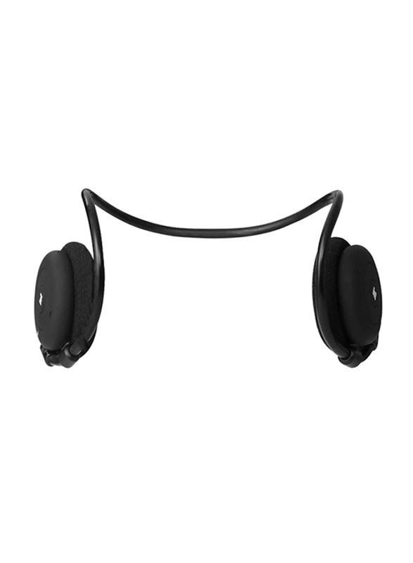 Miiego Al3 Freedom Wireless On-Ear Sports Headphones, Black
