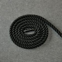 Purmotion Battling Rope, 50 Feet, Black
