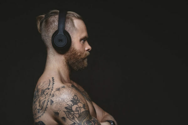Miiego Boom Wireless On-Ear Sports Headphones, Black