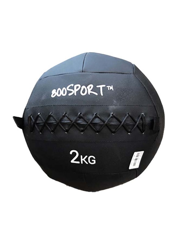 800sport Wall Ball, 2 KG, Black