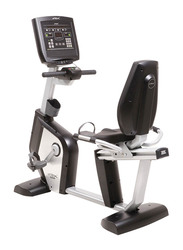 Stex S Series S25R Recumbent Bike, Black/Silver