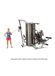 Inflight Fitness Vanguard Multi Gym with Shroud, Silver