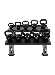 TKO Kettle Bell Rack, Black/Silver