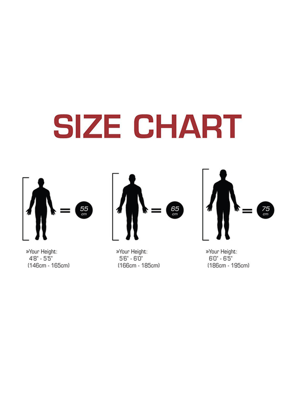 TKO Fitness Ball, 75cm, Grey