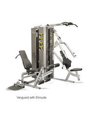 Inflight Fitness Vanguard Multi Gym with Shroud, Silver