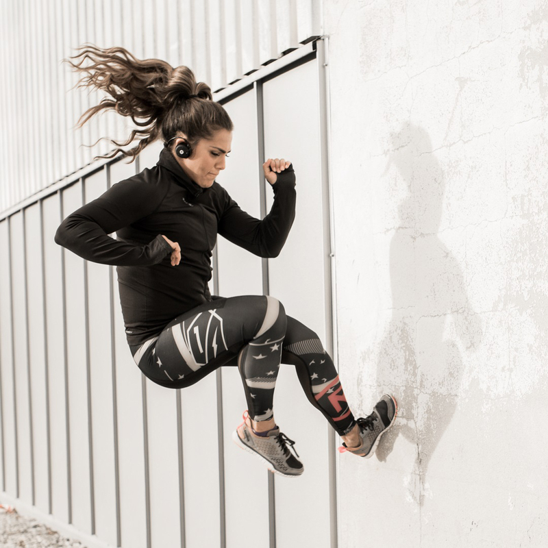 Miiego Al3 Freedom Woman Wireless On-Ear Sports Headphones, Black
