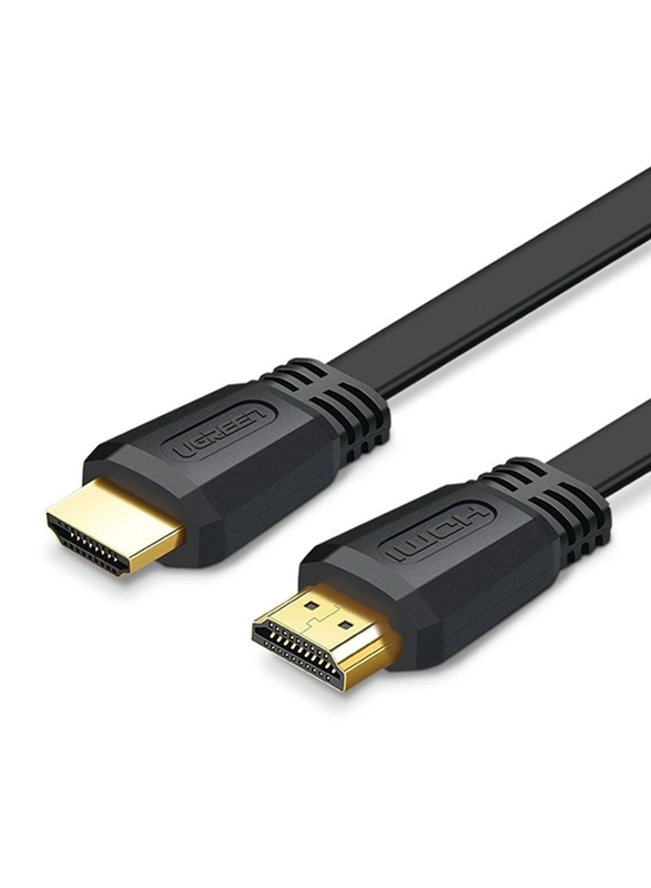 

Ugreen 2-Meter HDMI 2.0 Flat Cable, HDMI Male to HDMI, Black