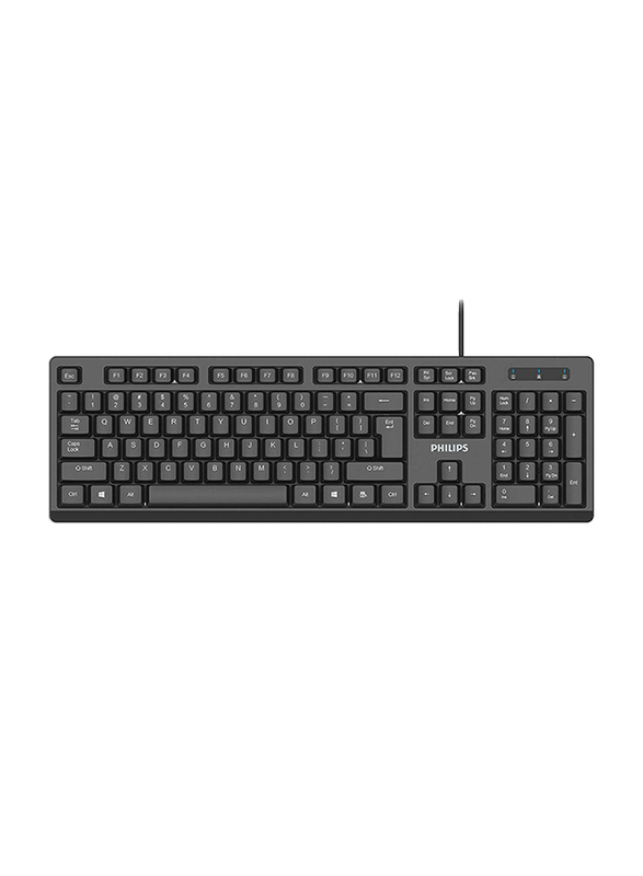 

Philips K234 Wired English Keyboard, Black