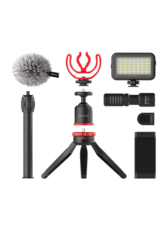 

Boya BY-VG350 All in One Smartphone Video Kit with BY-MM1 Mic, Black