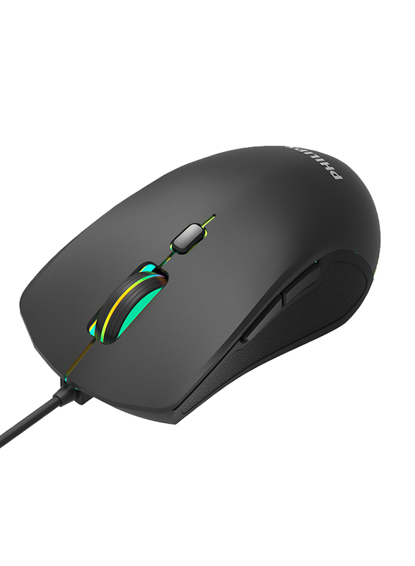 

Philips G404 Wired Optical 6 Button Gaming Mouse, Black
