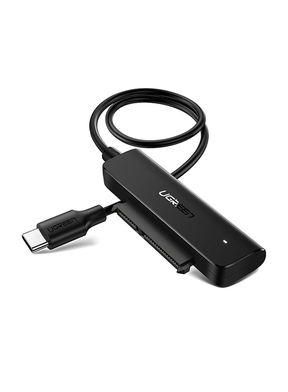 

Ugreen 50cm USB-C 3.0 to 2.5-Inch SATA Converter for PC/Laptop, Black