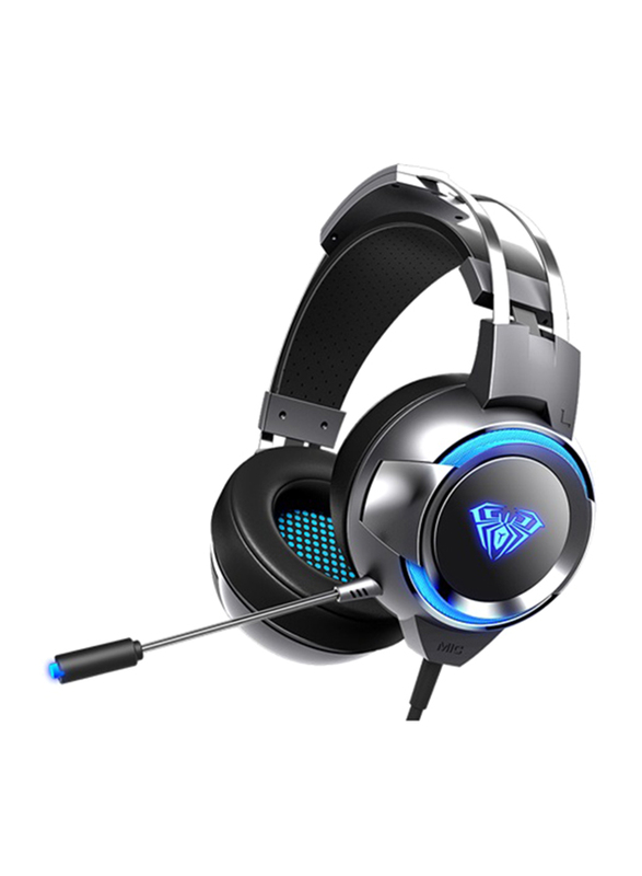 

Aula G91 Wired Esports Over-Ear Gaming Headset with Mic, Black