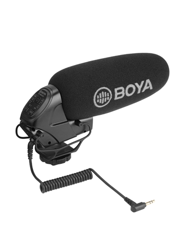 

Boya BY-BM3032 Video Camera Shotgun Microphone, Black