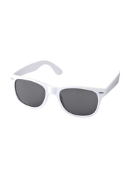 Silver Sword Sunray Retro-Looking Sunglasses for Kids, White