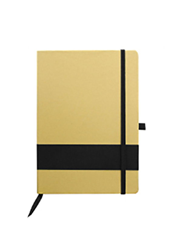Silver Sword Eco Friendly Notebook with Stripe, Black