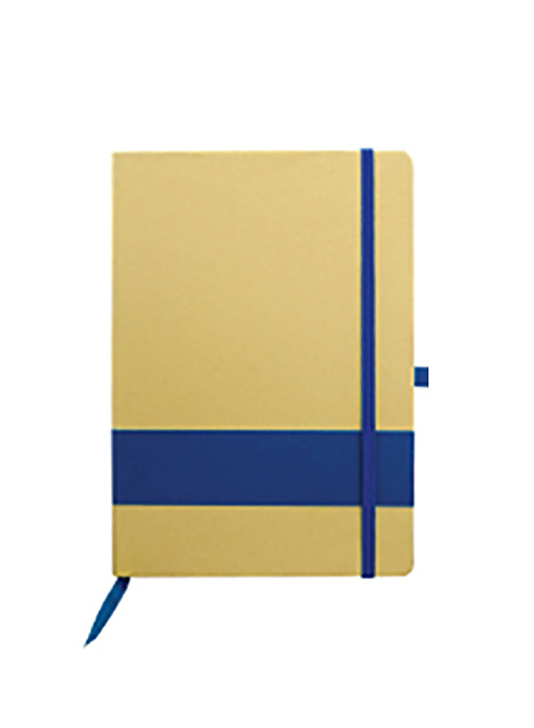 Silver Sword Eco Friendly Notebook with Stripe, Blue