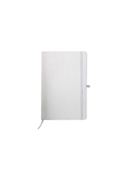 Silver Sword Promotional Notebook with Calendar, Pocket & Pen Holder, A5 Size, White