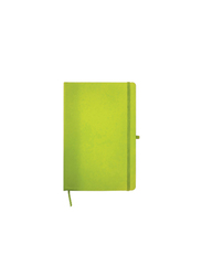 Silver Sword Promotional Notebook with Calendar, Pocket & Pen Holder, A5 Size, Light Green