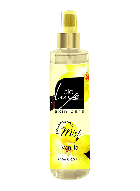 Bioluxe Vanilla Fragrance 250ml Body Mist Unisex