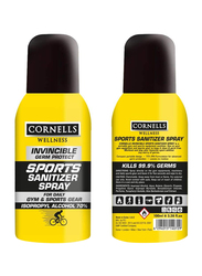 Cornells Wellness Invincible Germ Protect Sports Hand Sanitizer Spray, 100ml