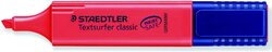 Staedtler 10-Piece Text Surfer Highlighter Set, Red