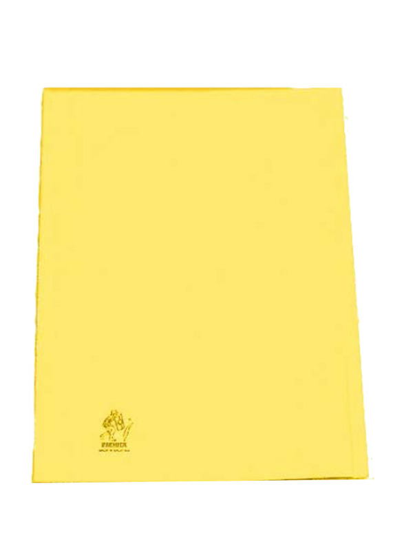 

Premier Square Cut Folder, 100 Pieces, Light Yellow