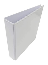 Armopro 2 D Ring Binder, 1 inch Spine, White