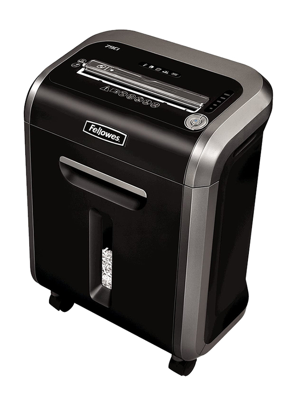 

Fellowes FEL3227901 Workgroup Cross Cut Paper Shredder, Black