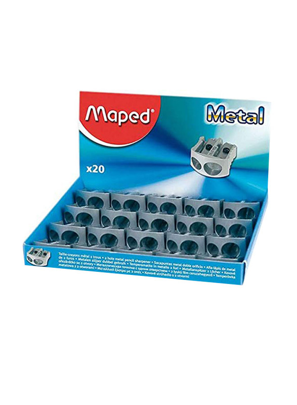 

Maped 20-Piece Metal Sharpener Set, Grey