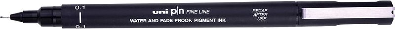 

Uniball 12-Piece Pin Fine Line Pen, 0.1mm, Black
