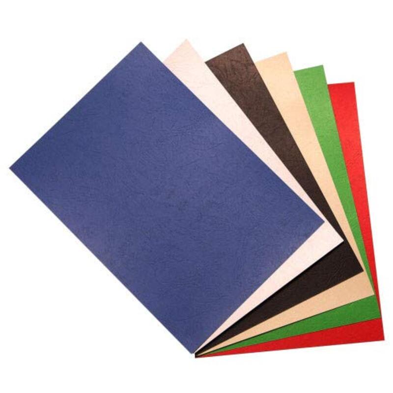 

Unistar 100-Piece Embossed Binding Sheets Size A4, 230 GSM, Multicolour