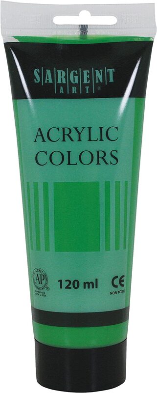 

Sargent Art Tube Acrylic Paint, 120ml, Cadmium Green Hue