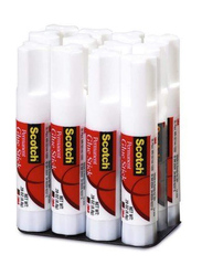 Scotch Permanent Glue Stick, 12 x 20gm, White