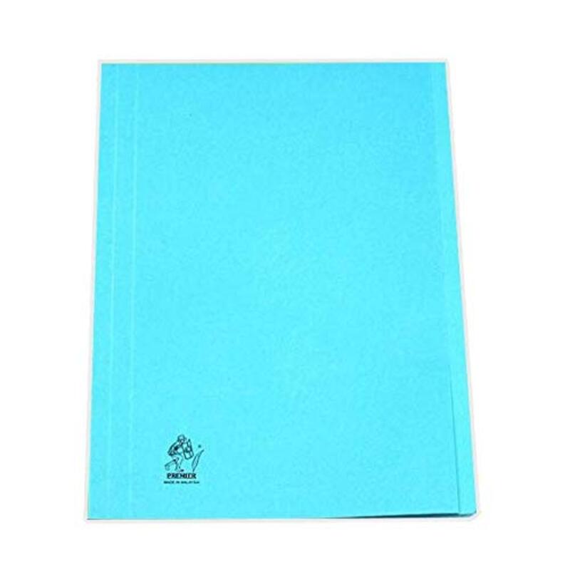 

Premier Square Cut Folder, 100 Piece, Blue