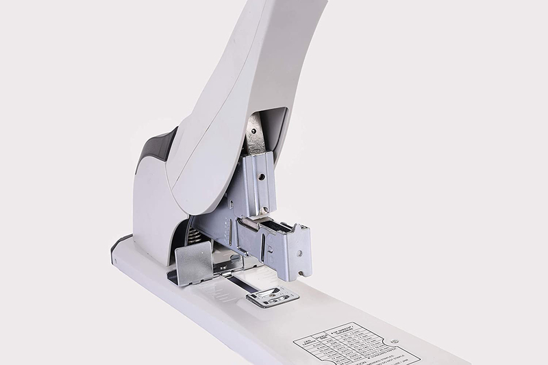 Kangaro DS-23S24FL Heavy Duty Stapler, Up to 210 Sheets, White