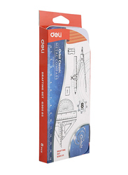 Deli Eg30505 Ergonomic Handle Head Compass, Multicolor
