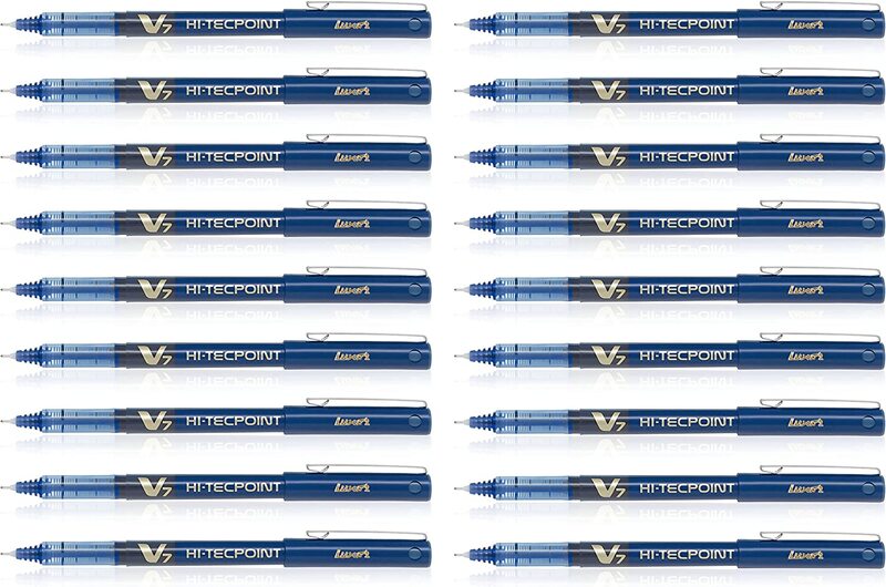 

Pilot 18-Piece Hi-Tecpoint V7 Rollerball Pen Set, 019576, Blue